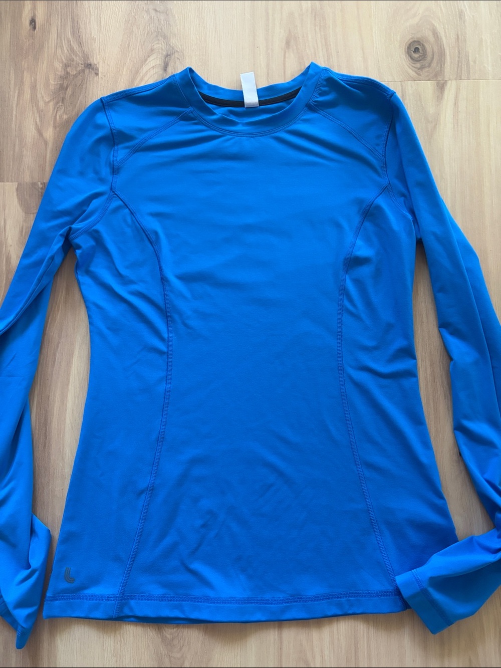 Women’s Lolë Blue Long Sleeve Performance Top